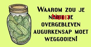 13 verrassende dingen die je kunt doen met augurkensap