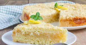 Schneller Zitronen-Streusel-Tarte