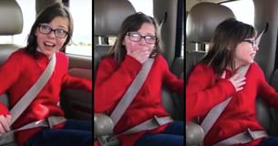 "Aujourd'hui, c'est le grand jour", dit la mère d'accueil à sa petite fille, dont les yeux commencent immédiatement à se larmoyer