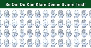 Ingen Kan Løse Dette - Se Om DU Kan Spotte Den Der Skiller Sig Ud Med Det Samme 