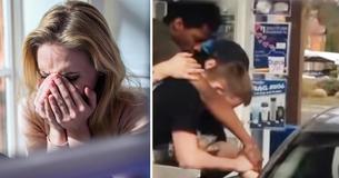 Une femme qui sanglote au drive-in est attrapée par 3 adolescents - Peu d'entre eux savaient qu'ils étaient filmés par la femme derrière eux 
