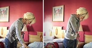 Motelschoonmaker tilt bedlakens op en vindt ongewone fooi die haar hart doet overslaan