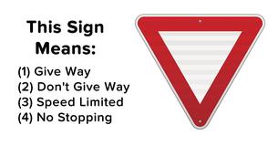 Research Shows Only People With Superior Memory Can Pass A Basic Road Signs Test