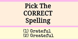 Don't Take This Spelling Quiz If You Have A LOW IQ  