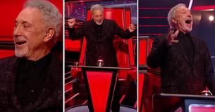 Le public applaudit jusqu'à ce que Tom Jones se lance dans un classique intemporel - maintenant la vidéo devient virale