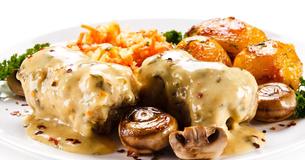 Himmlisches Schweinefilet in Sahnesauce