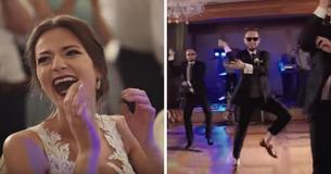 Ce Séduisant Marié Réalise Une Danse Sexy Pour Sa Future Femme Qui Ne Peut Contenir Son Fou Rire