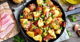 Die lecker-schnelle Hack-Pfanne mit Kartoffeln
