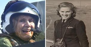 Nach 70 Jahren fliegt Zweite-Weltkrieg-Pilotin mit 92 ein zweites Mal ihr Flugzeug