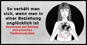Was Dein chinesisches Sternzeichen über Dich in unglücklichen Beziehungen sagt