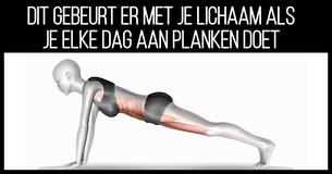 De voordelen van het doen van planken elke dag, uitgelegd door de wetenschap