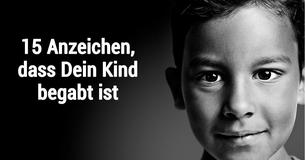 15 Zeichen, dass Dein Kind begabt ist