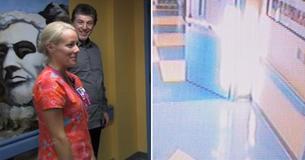 Un " ange " repéré sur la caméra de sécurité de l'hôpital une heure après que sa mère ait débranché son respirateur artificiel.