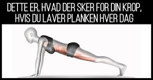 Fordelene ved at lave planken hver dag, forklaret af videnskaben