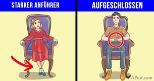 Das verrät Deine Sitzposition über Deine Persönlichkeit