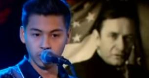 Un jeune de 15 ans chante "Ring Of Fire" avec une voix qui ressemble à s'y méprendre à celle de Johnny Cash