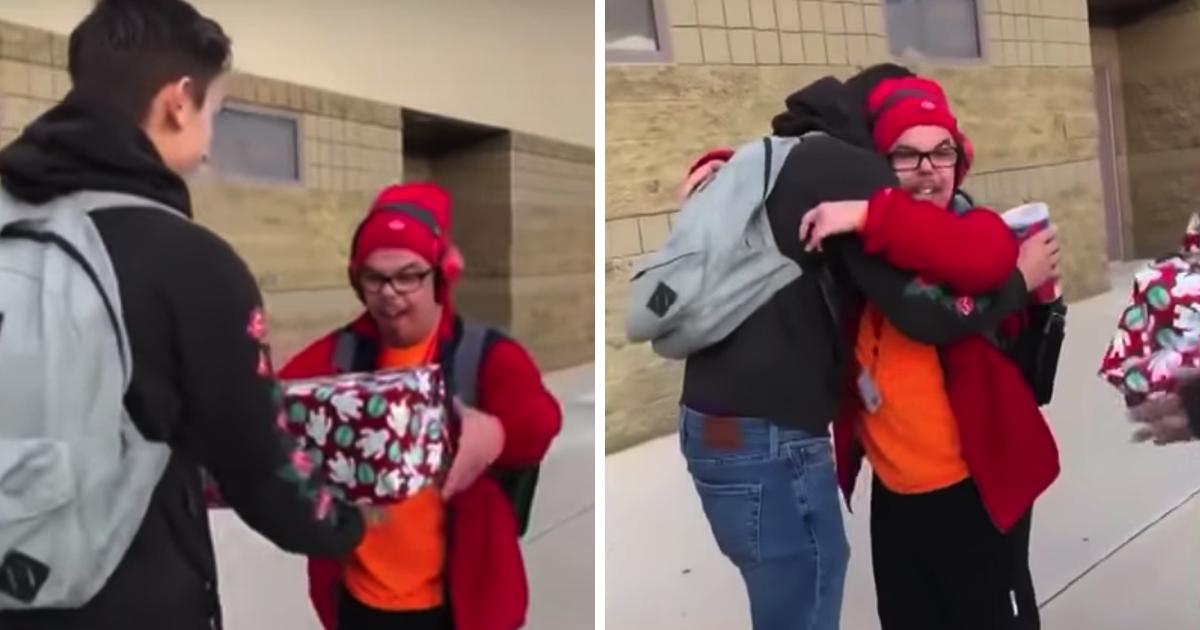 Video Captures Sweet Moment When Student With Special Needs Receives ...