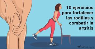 10 ejercicios que combaten la artritis y mantienen fuertes a las rodillas