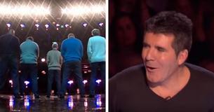 Simon Cowell va de 'escéptico a ovación de pie' impresionado con la rutina presentada por un grupo de hombres mayores