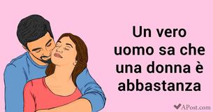 I veri uomini sanno che il loro cuore appartiene ad una sola donna