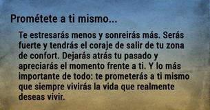 7 promesas que tienes que hacerte a ti mismo y, en realidad, mantener