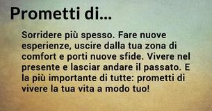 Fai a te stesso queste 7 promesse e mantienile