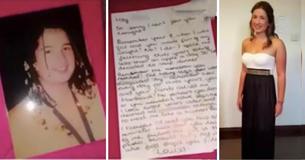 Garota é convidada pelo valentão da escola para um jantar, então ela secretamente pede ao garçom para entregá-lo um bilhete de vingança