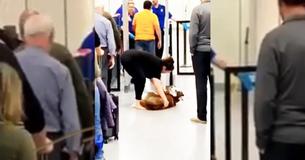 This Stubborn Husky Brought Crowded Airport Security Lines At Orlando International To A Standstill