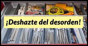 40 cosas que puedes sacar de casa para tener un hogar organizado