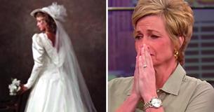 Une mère passe sa robe de mariée de 1986 à sa fille qui lui fait subir une belle transformation