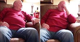Opa barst in tranen uit wanneer kleindochter liedje begint te zingen die hij in de jaren '80 heeft geschreven