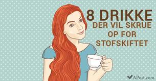 8 drikke, der skruer op for stofskiftet