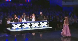 Paris Morgan en larmes après son audition dans l'émission Australia's Got Talent