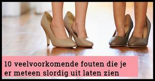 10 veelvoorkomende outfitfouten waardoor je er meteen slordig uitziet