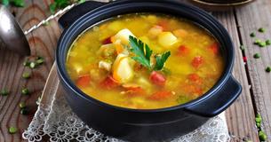 Kartoffel-Sauerkraut-Suppe