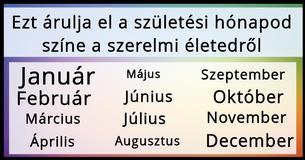 Ezt árulja el a születési hónapod színe a szerelmi életedről