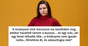 Egy édesanya posztjában dícséri a tinédzser fiút, aki kisegítette kislányát egy menzesz vészhelyzetben - vírusként terjed