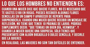 13 cosas que los hombres no logran entender bien