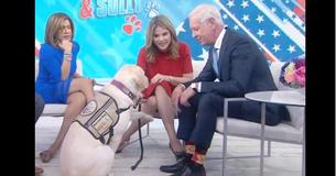 George HW Bush's Service Dog 'Sully' Comes Face to Face With Man He's Named After