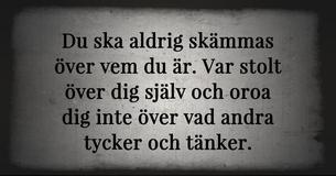 12 Saker som du ska sluta skämmas över