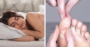 Two Minute Foot Massage Claims To Ensure A Good Night’s Sleep