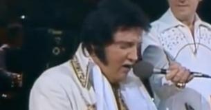 Elvis' laatste optreden was tot nu toe niet vaak gezien: Luister hier naar het ijzingwekkend mooie liedje