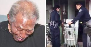 Les policiers vont au-delà de l'appel du devoir après avoir trouvé un vétéran de la Seconde Guerre mondiale âgé de 92 ans utilisant un four pour se réchauffer
