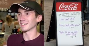 Nova política de preços de dono de cafeteria viraliza por ensinar bons modos aos seus clientes mal-educados