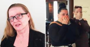 Moeder had nooit haar geverfd en heeft dan zo'n dramatische onthulling dat dochters haar niet herkennen