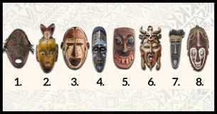 Choisis un masque tribal pour révéler quel genre de personne tu es 
