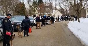 40 K9 Officers Line Up In Front Of Terminally Ill Child's House For Sweetest Surprise.