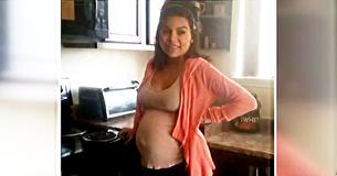 Junge Mutter wird 10 Tage nachdem sie im Job ist gefeuert, weil sie ihren Babybauch "versteckt" hat