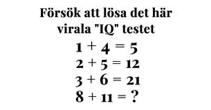 Alla har problem med att lösa detta mattepusslet. Kan du?