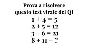 Tutti hanno difficoltà a risolvere questo puzzle matematico. E tu?